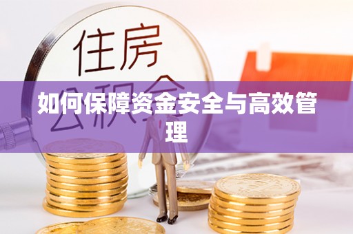 佳冬如何保障资金安全与高效管理