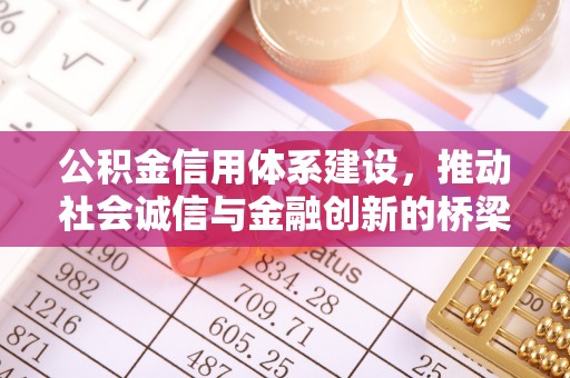 佳冬公积金信用体系建设，推动社会诚信与金融创新的桥梁