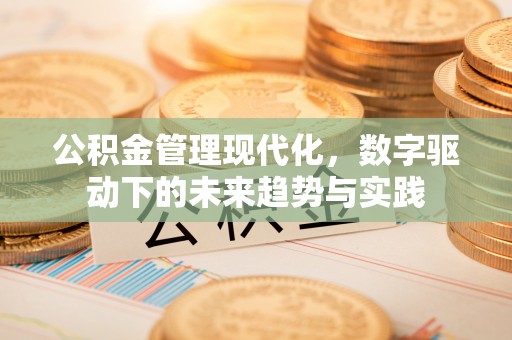 佳冬公积金管理现代化，数字驱动下的未来趋势与实践