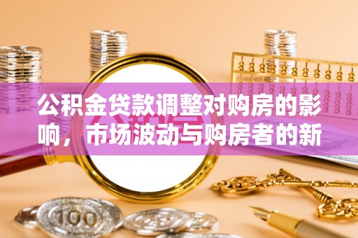 佳冬公积金贷款调整对购房的影响，市场波动与购房者的新选择