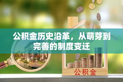 佳冬公积金历史沿革，从萌芽到完善的制度变迁