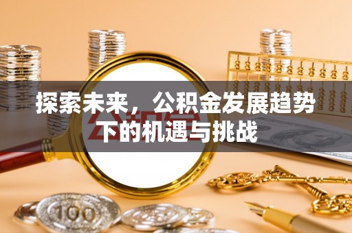佳冬探索未来，公积金发展趋势下的机遇与挑战