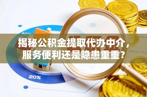 佳冬揭秘公积金提取代办中介，服务便利还是隐患重重？