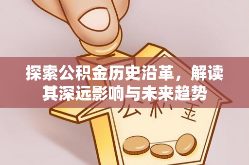 佳冬探索公积金历史沿革，解读其深远影响与未来趋势