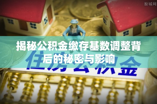 佳冬揭秘公积金缴存基数调整背后的秘密与影响